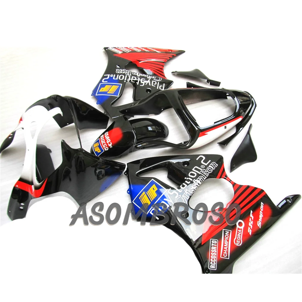 Motorcycle Fairing Kit for Kawasaki 00 01 02 ZX-6R 2000 2001 2002 ZX6R High Grade 100% Fit Injection Bodywork Cowling Parts