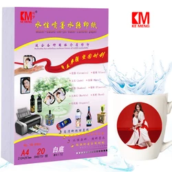 Inkjet clear Water Transfer Paper Print White Paper waterSlide Decal Paper