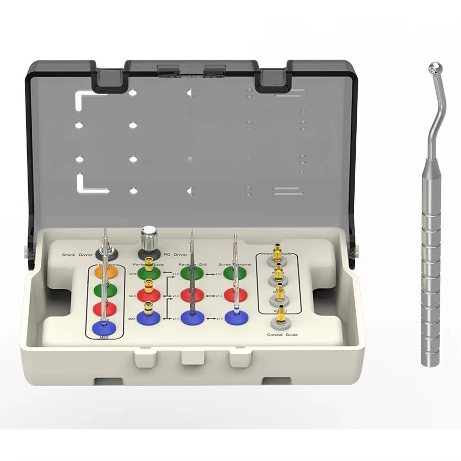 Broken Screw Extractor Kit Remover Drill Driver Guide Broken Screw Remover Kit Surgical Drill NeoBiotech SR