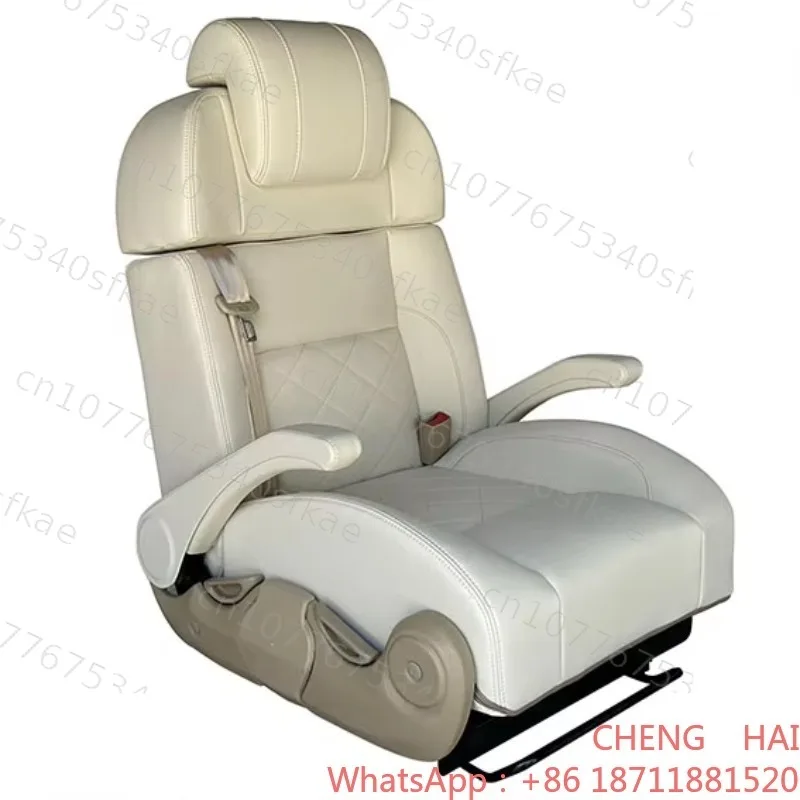 Customized Upgraded VIP Luxury Leather  RV V-Class Interior Folding Camper Van Seats for  MPV Vito GL8 Models