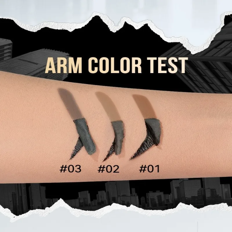 ثلاثية الأبعاد تقشر الحاجب جل مقاوم للماء لطخة برهان الطبيعية المظهر الحاجب التصفيح طوال اليوم ارتداء الحواجب الريشية لا إزالة فوضوي #5