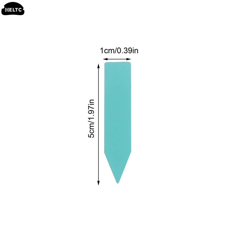 100 szt. Roślina ogrodowa etykiety, metki akcesoria do roślin doniczki plastikowa roślina znaczniki do naświetlenia etykiet narzędzia DIY