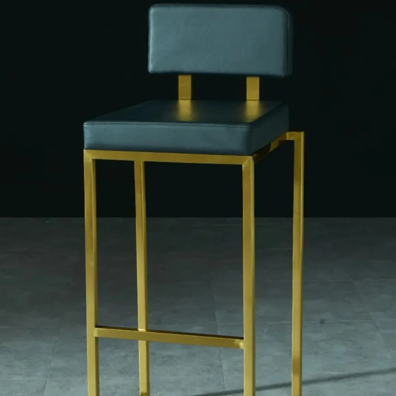 

Nordic Manicure Bar Art Chairs Accent Computer Modern Make Up Gaming Bar Internal Chairs Cafe Black Steel Design Furniture