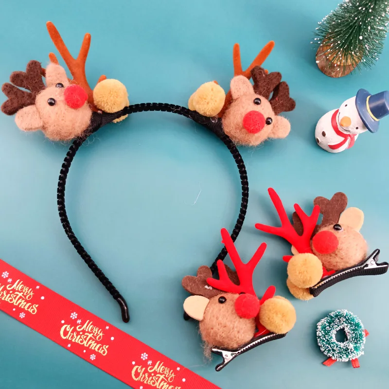1/2/3 PCS Mode Kostüm Zweig Deer Hörner Machen Up Für Weibliche Stil Kopf Hoop Frauen Haar Band Haar zubehör Geweih Stirnband