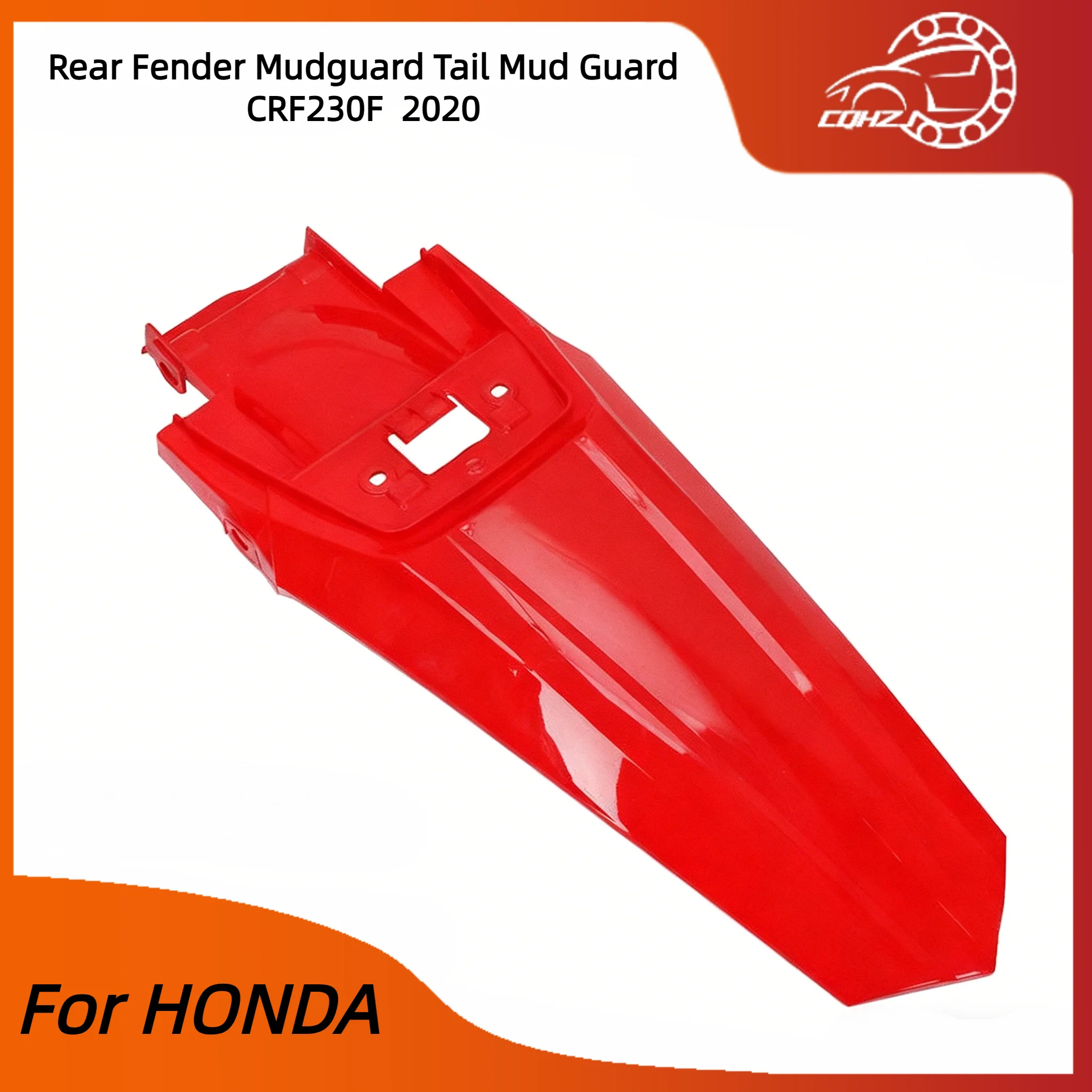 

CQHZJ мотоциклетное заднее крыло, хвостовой брызговик, пластиковая крышка корпуса, пластиковая часть корпуса для HONDA CRF230R 2020, мотокросс