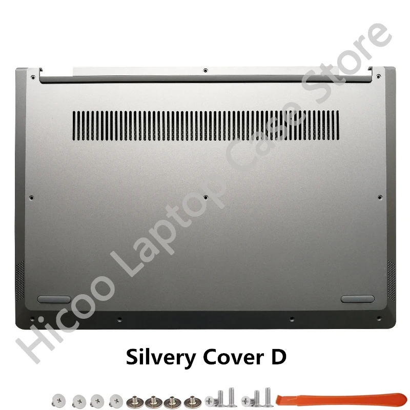 Imagem -06 - Tampa Traseira do Portátil para Lenovo Caixa Superior Moldura Frontal Palmrest Base Inferior Novo C34014 C340-14iwl C340-14api Flexx-14iwl 81sq