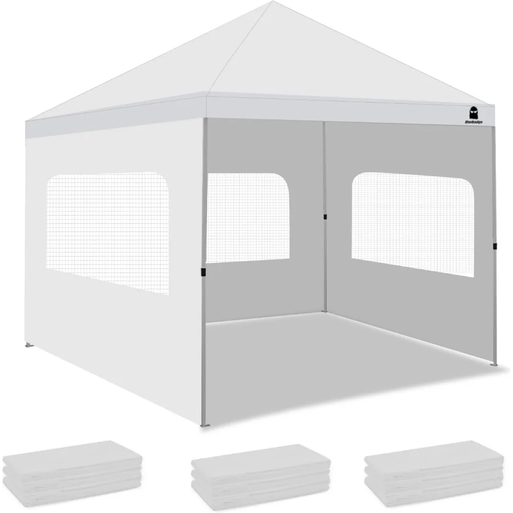 

Mesh Windowed Sidewalls for 10x10 Straight Leg Pop Up Canopy - Outdoor Canopy Side Panels, Set of 3