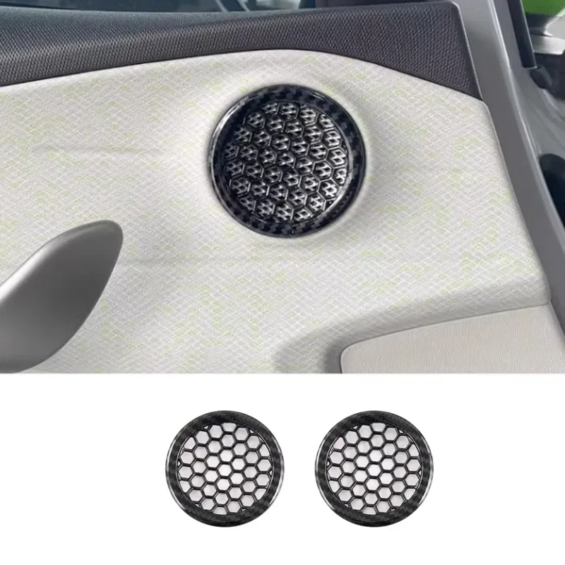 

For Byd Dolphin 2023-2024 Car Inner Door Horn Ring Covers Audio Speaker Ring