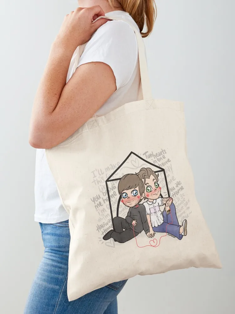 

Larry's Home Tote Bag custom fabric bag Handbags women foldable reusable bag Canvas stote