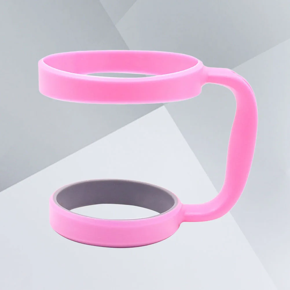 

Tumbler Handle Black Reliable Anti-Slip Adjustable Travel Mug Grip Non-Slip for 30 Oz Stainless Steel Beer Mug