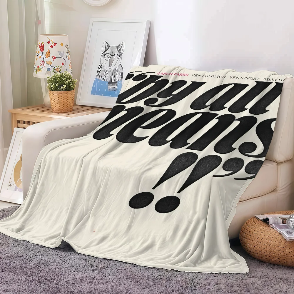 عازف البيانو آرون باركس بطانية ناعمة وصديقة للبشرة لسرير الأريكة ومفرش سرير مناسب لجميع المواسم #3