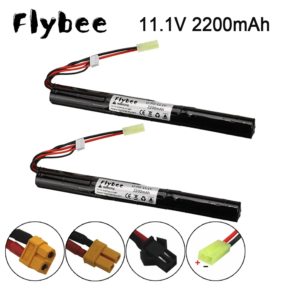 

2 шт./компл. 3S 11,1 В аккумулятор для пистолета для страйкбола 11,1 В 2200 мАч 18650 Lipo аккумулятор для RC AKKU Mini Airsoft Gun аккумулятор RC модель