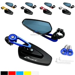 Motorcycle Mirror CNC Handlebar End Rearview Mirrors For SUZUKI Bandit S650 600 650 1200 1250 1250S