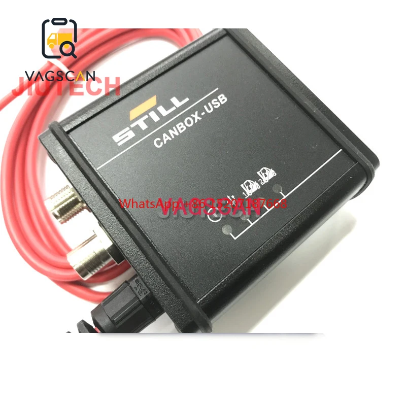 T420 Laptop with Diesel forklift truck diagnostic scanner for Linde Still canbox 50983605400 box Can bus line