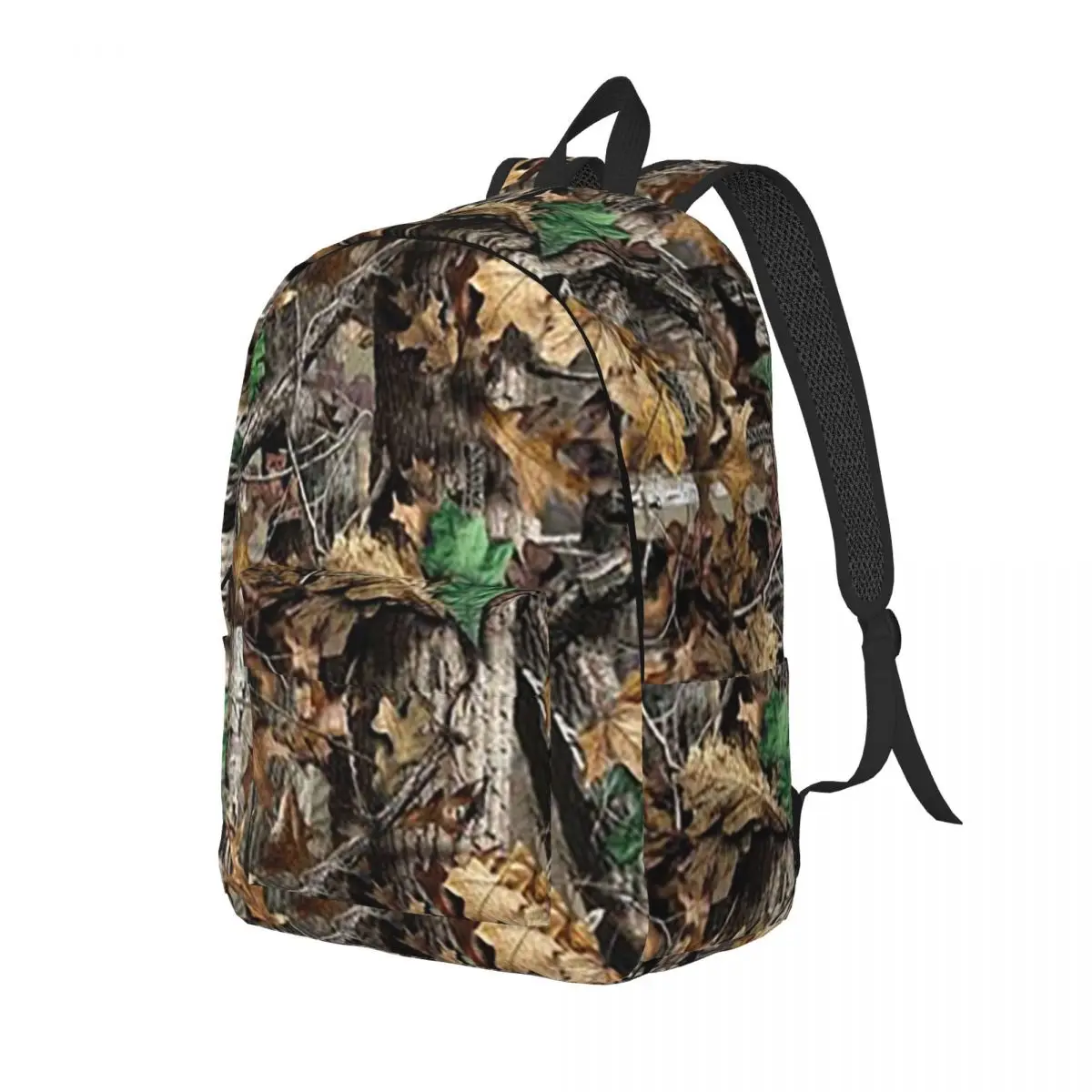 Real Tree Camouflage Backpack Daypack Large Capacity Kids BookBag School Bag Shoulder Bags for Men Women