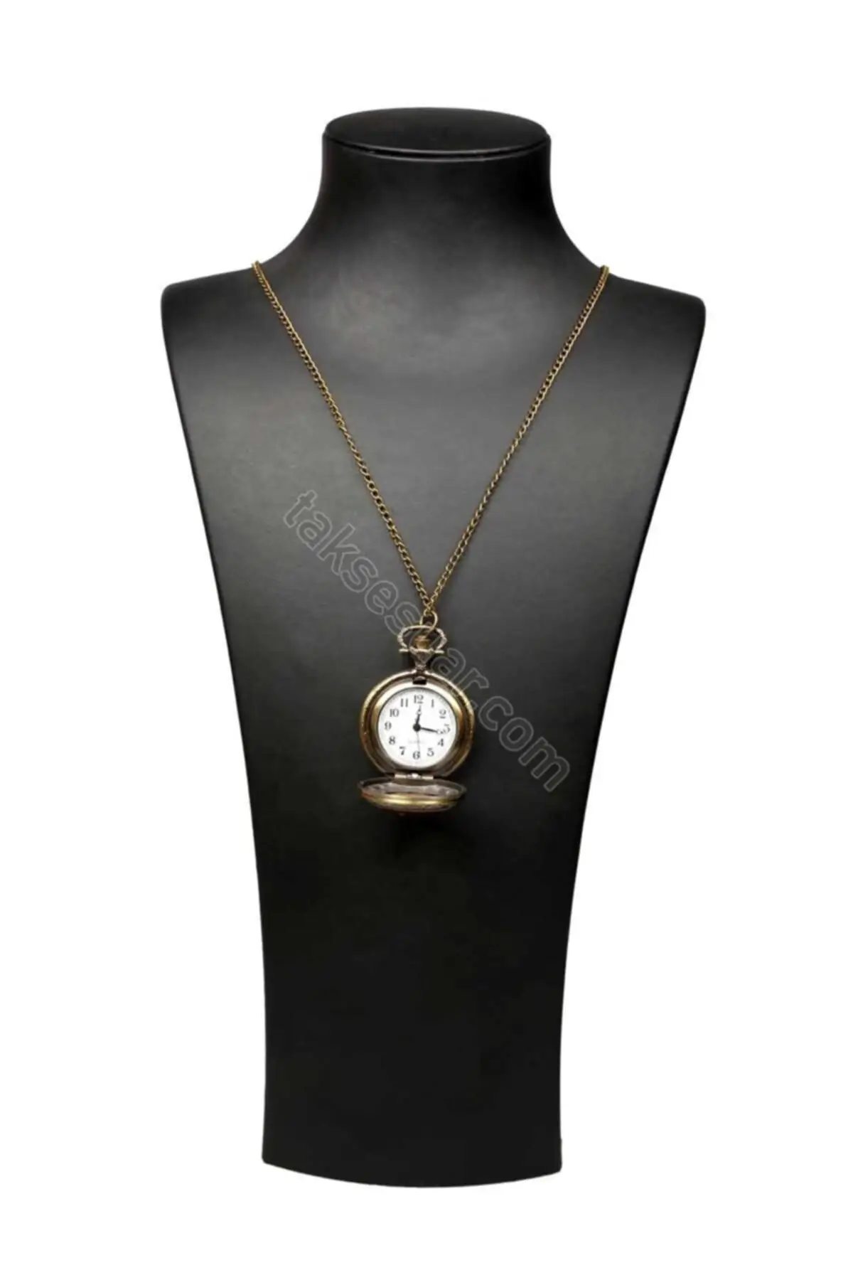 Uras Necklace Transparent Looking Köstekli Vintage Watch Men Women