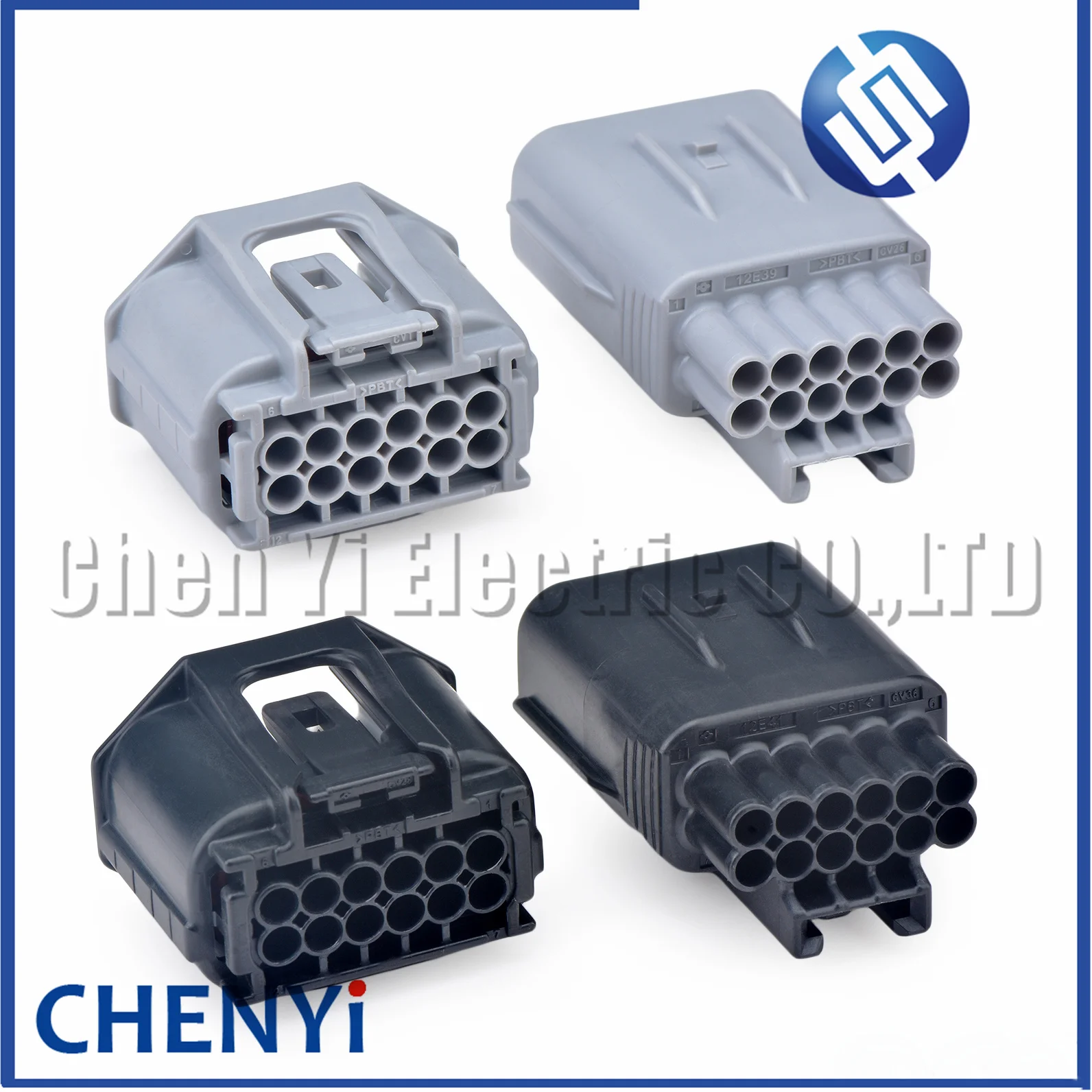 12 Pin Auto waterproof connector Front and rear bumper radar plug 90980-12E42 90980-12E41 90980-12E40 90980-12E39 For Toyota