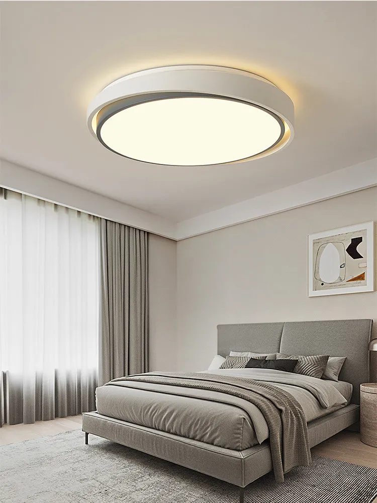 

Nordic Simple Modern LED Ceiling Light, Acrylic Lamp for Living Room Bedroom,Minimalist Round Lampara