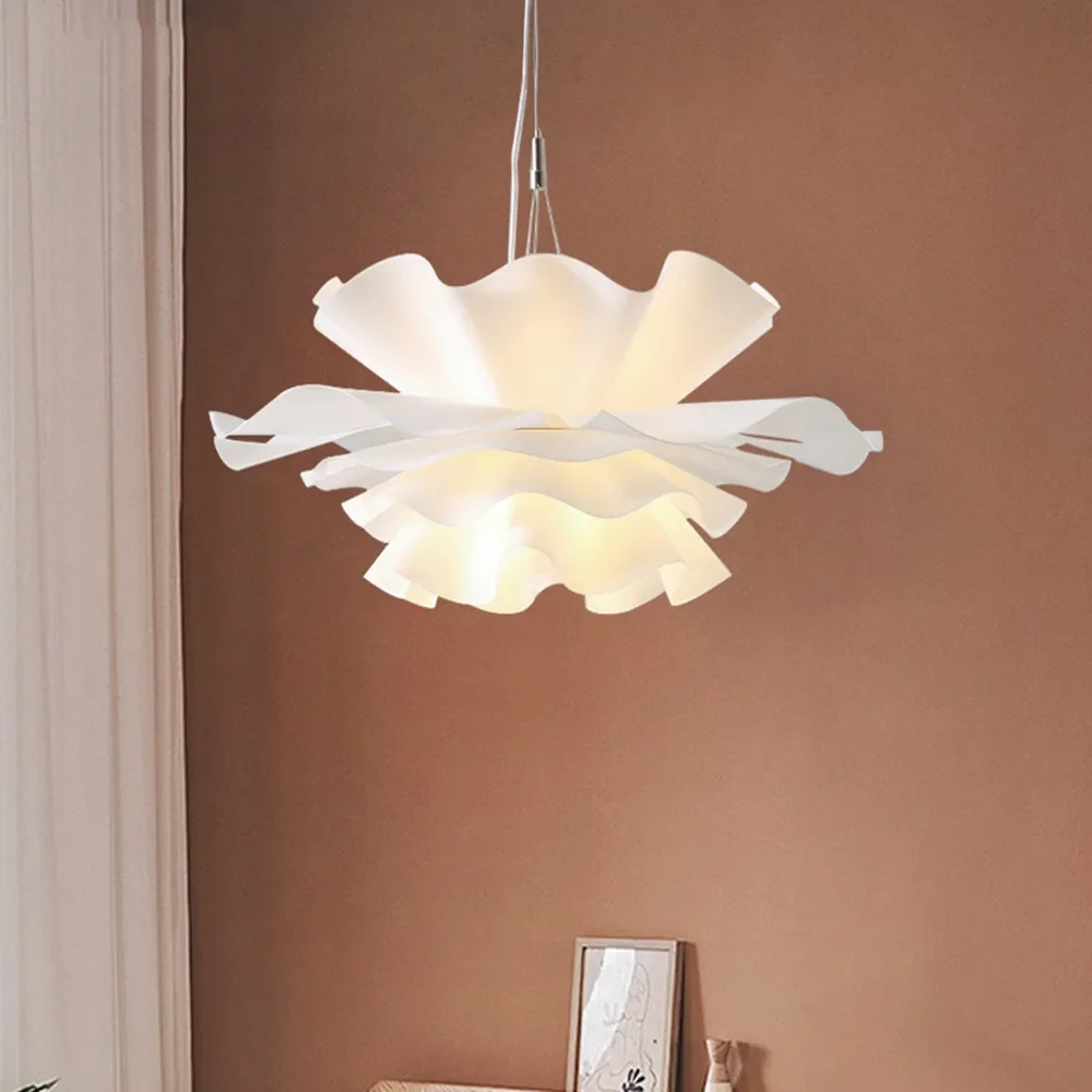 Love Me Not Pendant Light design Flower white pendant light For Bedroom Nordic LED Part deco light living room Bar dining lamp