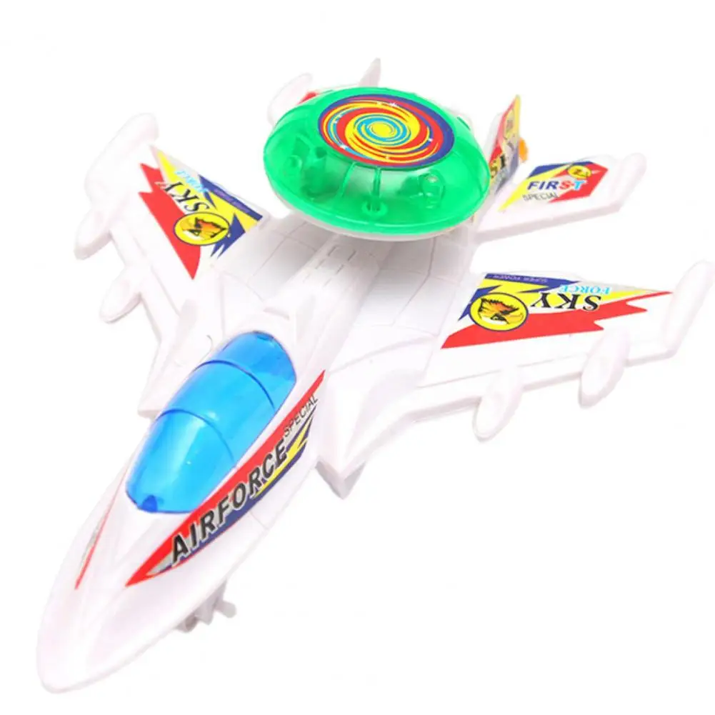 Light-up Airplane Toy Glow-in-the-dark Airplane Toy Endless Entertainment Pull-line Airplane Toy with Lights Fun for Children