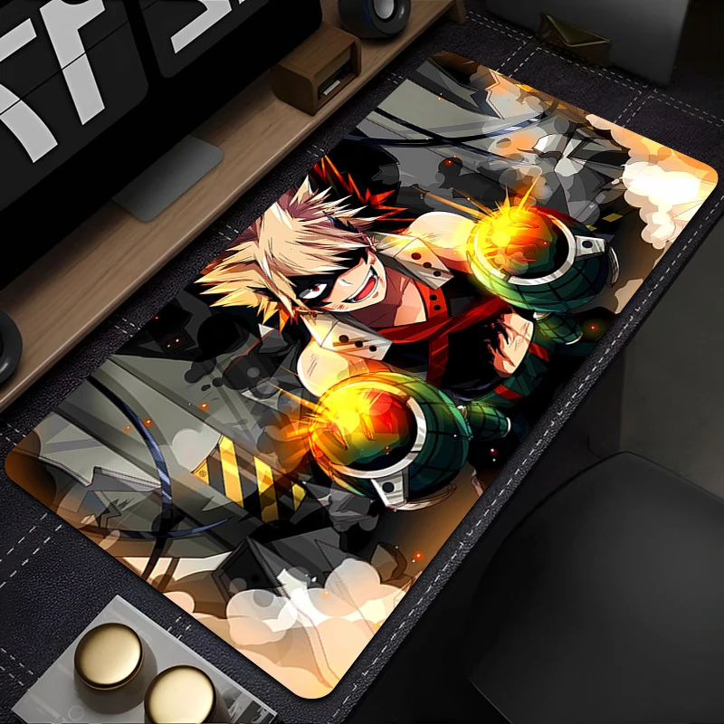 My Hero Academia Mousepad Computer New MousePads Keyboard Pad Mouse Mat Gamer Soft Office Carpet Table Mat Desktop Big Mouse Pad
