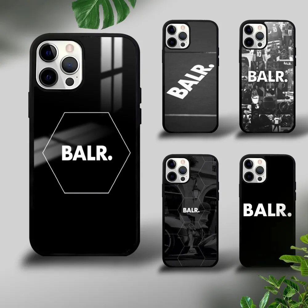 Luxury Brand B-BALRs Phone Case For iPhone 16 15 14 13 12 11 Pro Xs Max Mini Plus Celulares Hard Funda