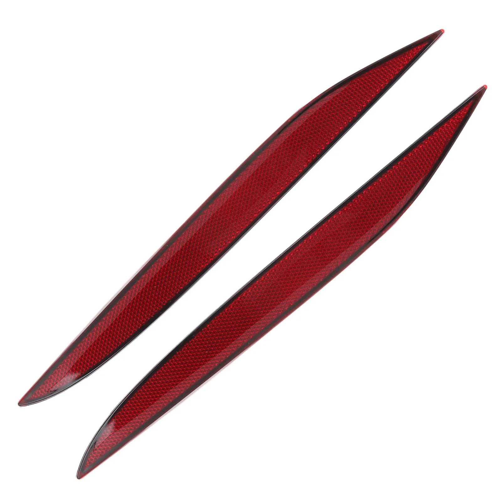 Car Bumper Reflector Panel Rear Bumper Reflector Red Bumper Tail Side Reflector Panel Replacement for   2018 to 2023
