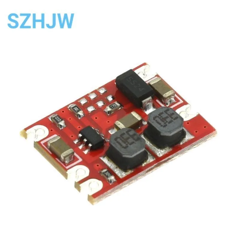 S09 DC-DC Automatic Buck Boost Power Module Step Up Down Board DC DC Input 3-15V Output 3.3V/5V Electronic DIY PCB 