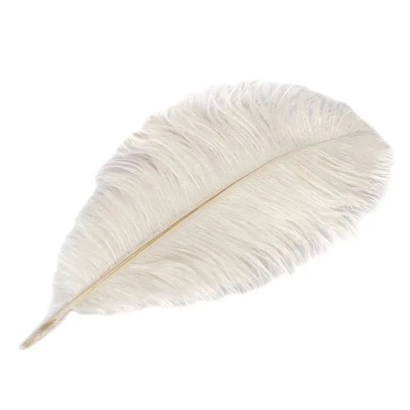 Wholesale Pcs 35-40cm Beautiful Cheap Colored Ostrich Feathers Diy Jewelry Accessories Wedding Decorations Plume Ostrich