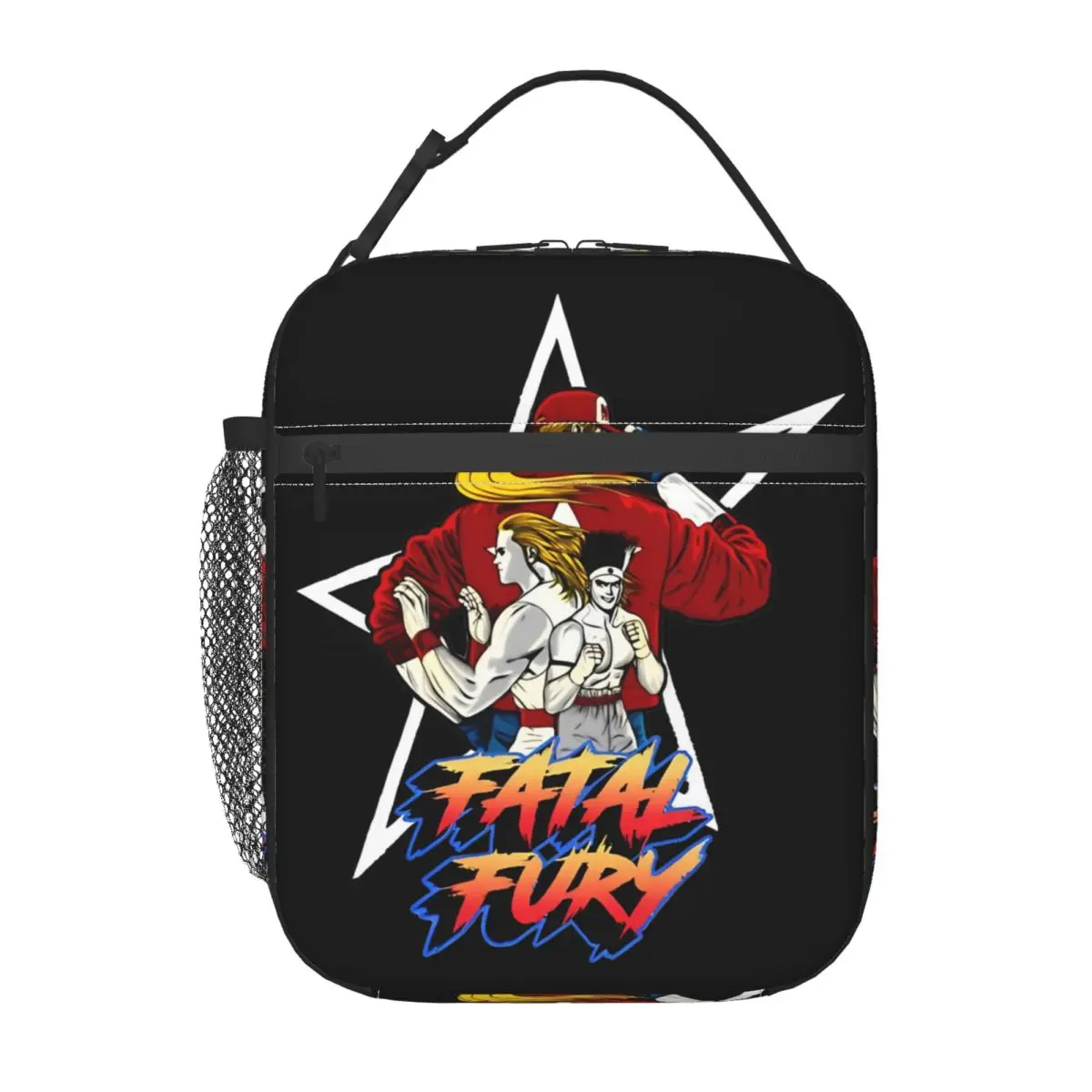 Fatal Fury Insulated Lunch Bag Storage Food Box Portable Thermal Cooler Lunch Boxes For Work