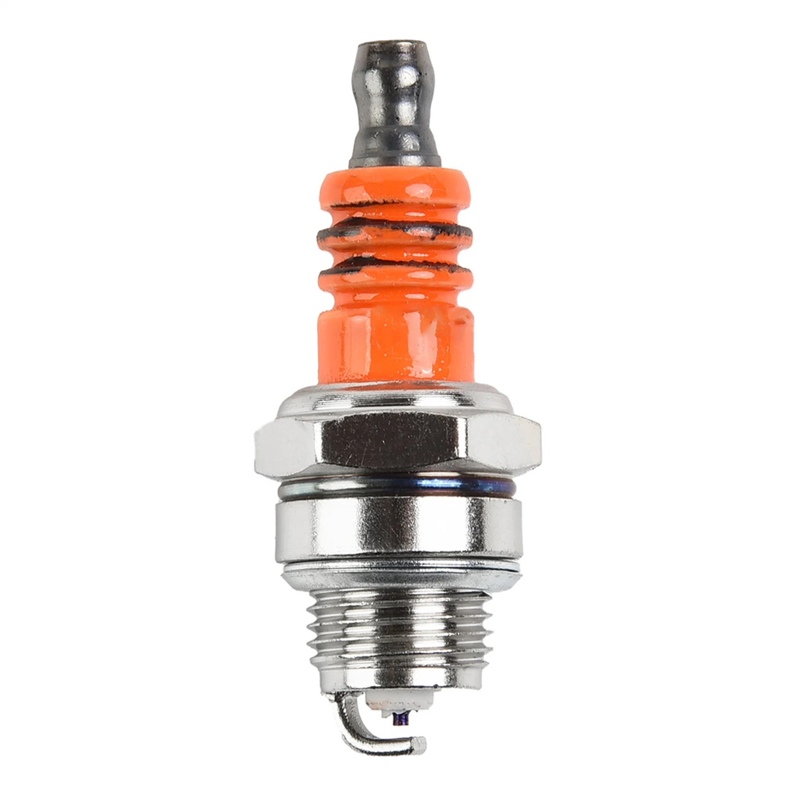 BM6A Spark Plug Glow Ceramic, Substituição para peças de cortador de grama BM6A, 2,2x0,6 polegadas