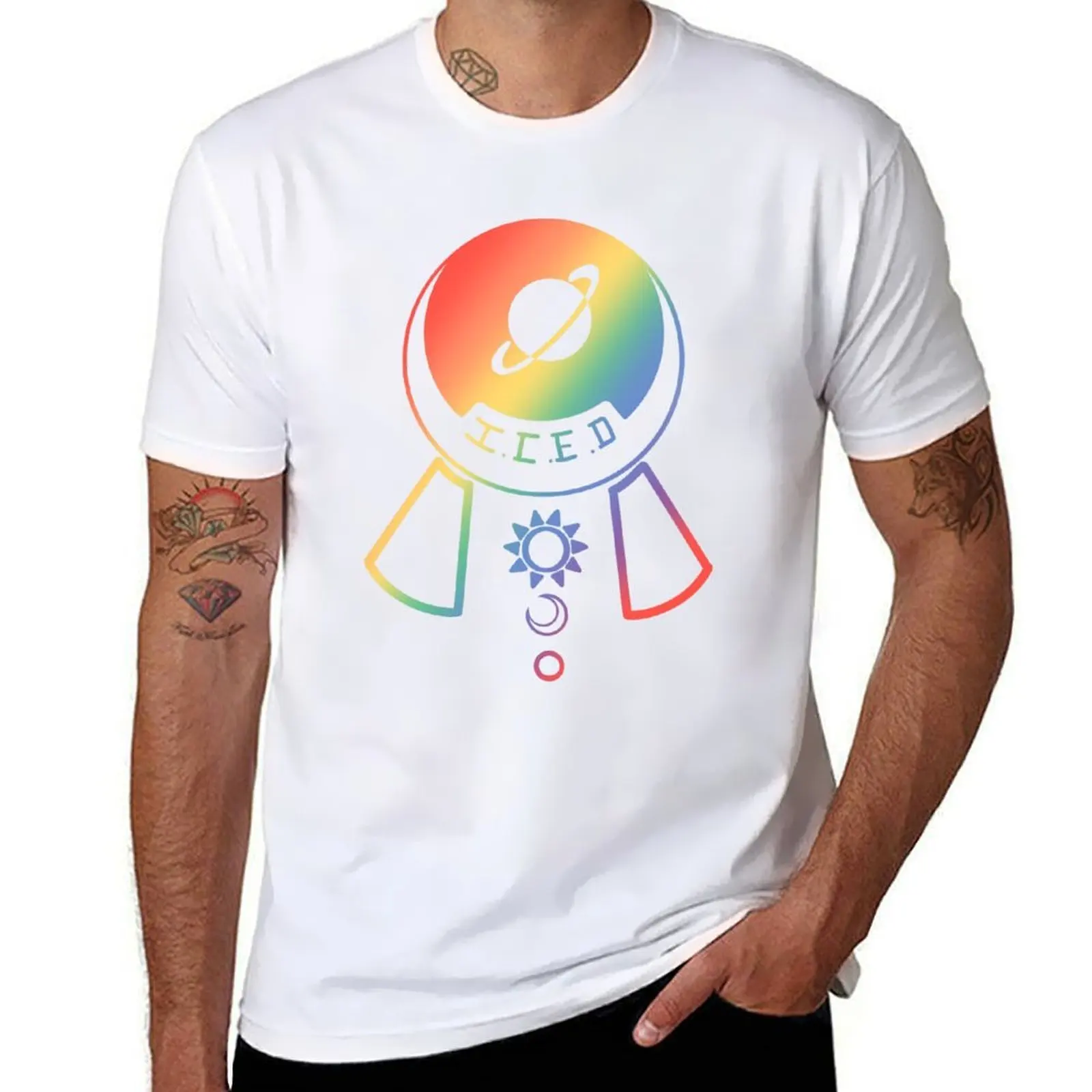 

I.C.E.D: The Interplanetary Cosmic Exploration Division T-Shirt man t shirts graphic t shirts for man graphic vintage T-Shirt
