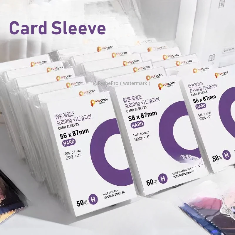 

Ультра прозрачный чехол для карт премиум-класса, защитный чехол для фото, высокое качество для стандартных торговых звезд, футбольных спортивных игр, держатель для карт