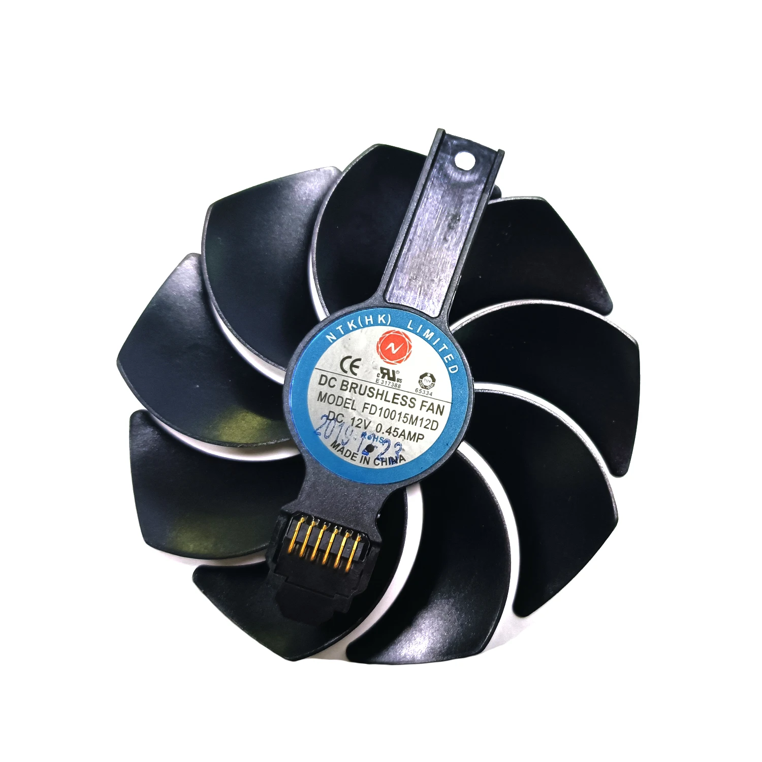 95mm 6PIN DC12V FD10015M12D RX5700 XT Cooling Fan Replacement Sapphire RX 5500 5600 5700XT PULSE Graphics Card Cooling Fan