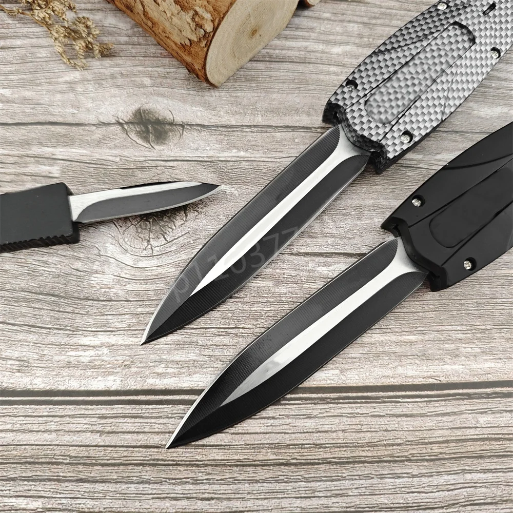 Outdoor Knife Pocket Knife 440C Blade ABS / Aluminum Alloy Handle Halloween Gifts Camping Hiking Survival Hunting Tools