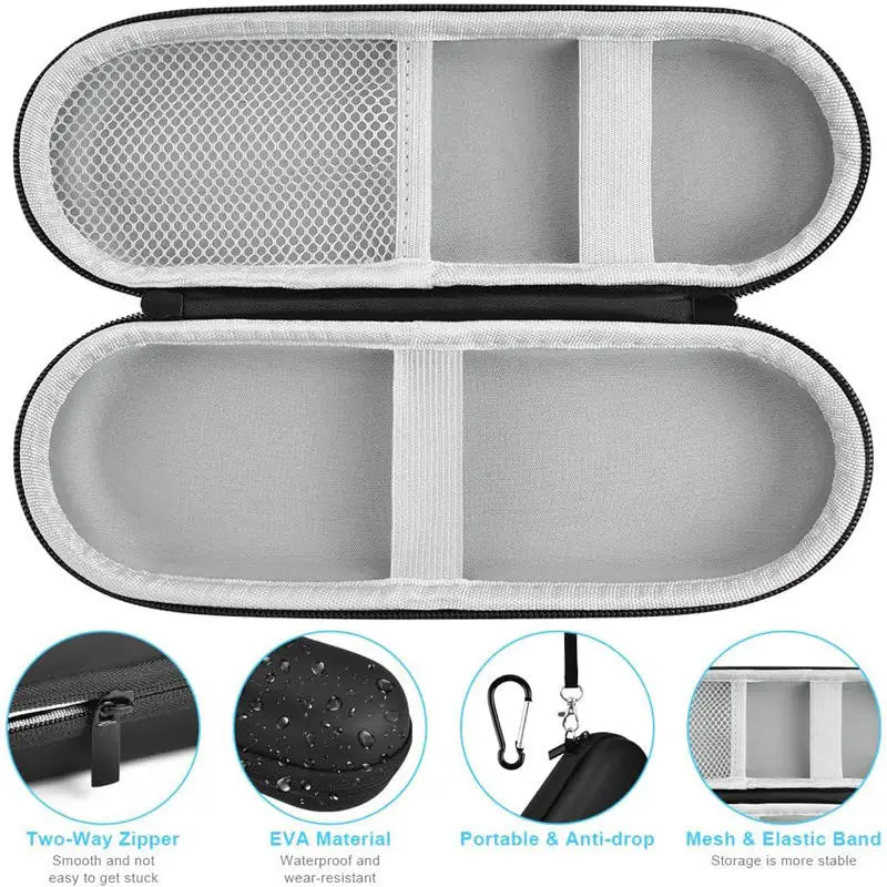 Portable Eva Storage Case For Electric Toothbrush Carrying Hard Case Protective Shell Organizer Holder Travel Accessories
