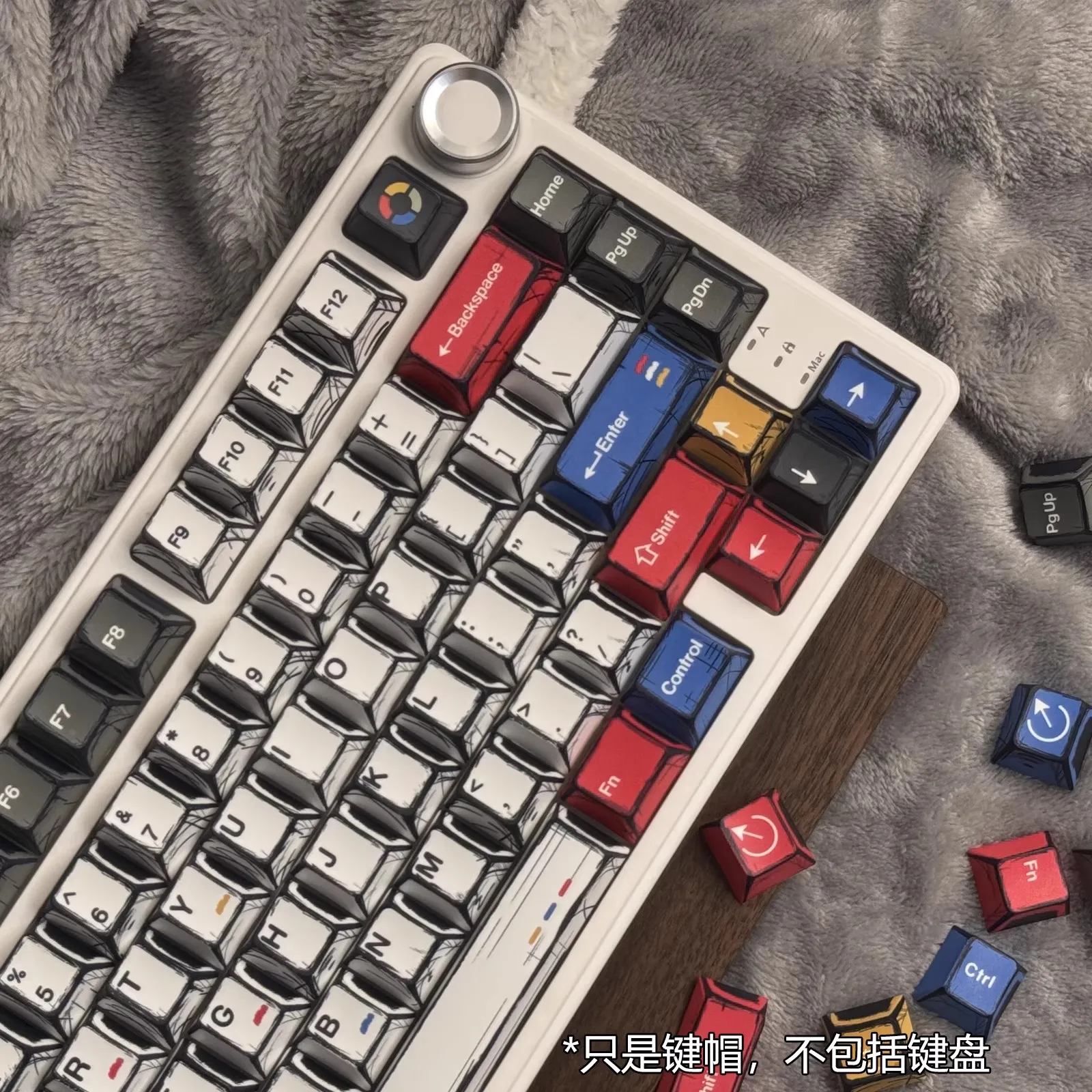 Copritasti per tastiera meccanica tema anime cartone animato manga sublimazione a caldo materiale PBT copritasti magnetici EVA01 EVA02 EVA