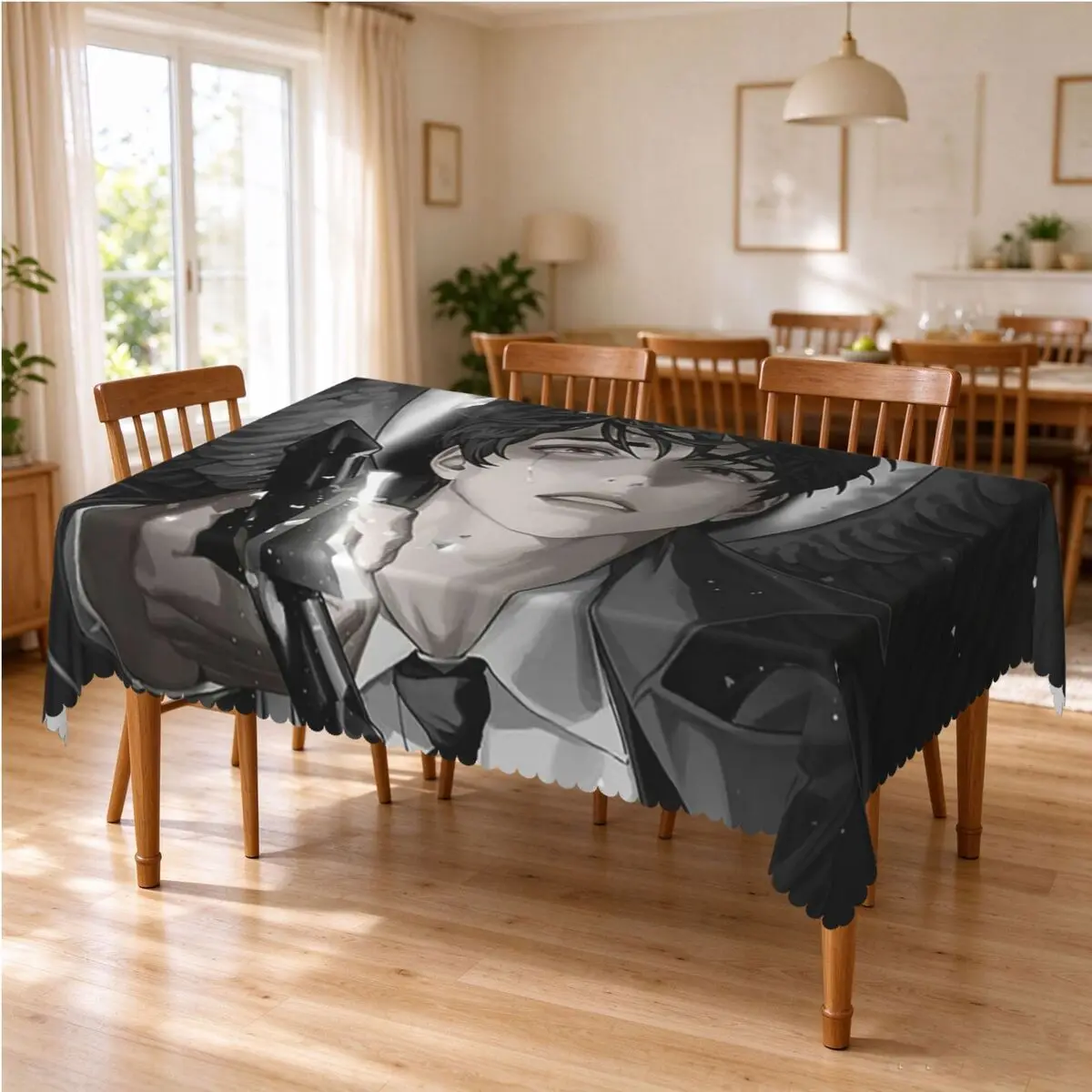 Omniscient Readers Viewpoint Kim Dokja Anime Tablecloth Restaurant Kitchen Rectangular Tablecloth Festival Dining Table Cover