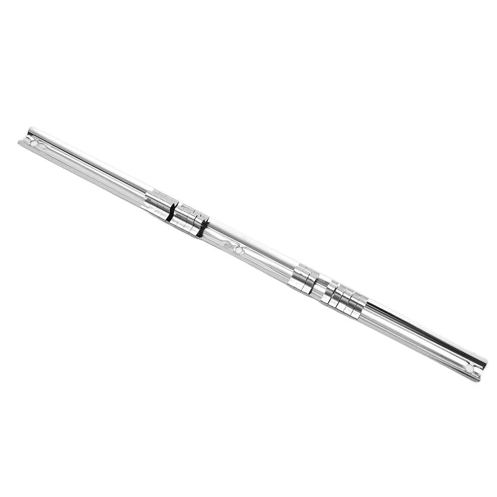 

1pc 400mm Silver Socke Storage Rack 1/4 3/8 1/2Inch Socket Rack Holder With 16 Clips On Rail Tool Organizer Storage Hand Tools