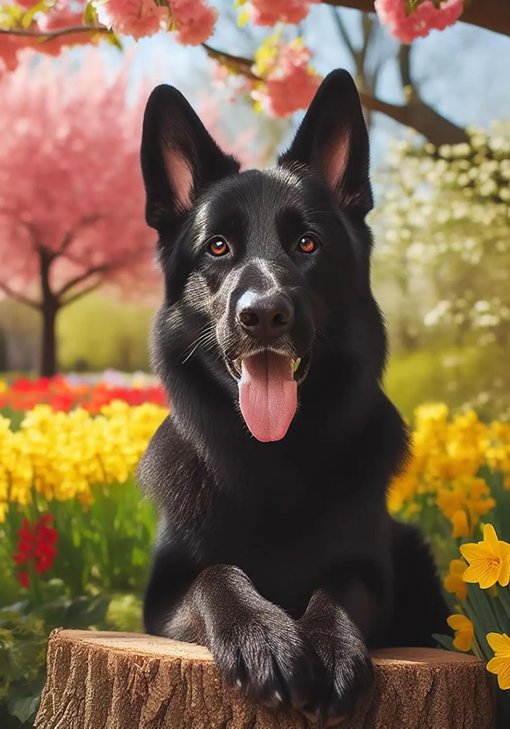 German Shepherd Bla… - image