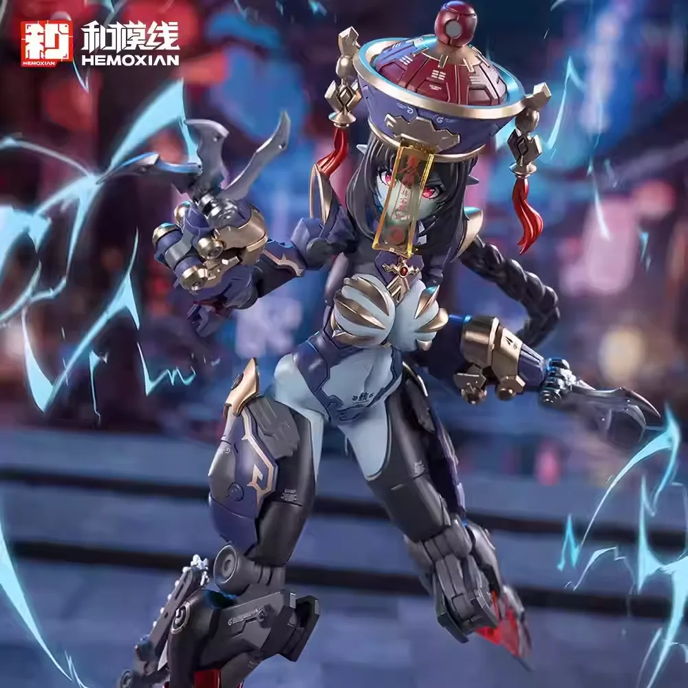 

Original Hemoxian Jiulian Figure Reverberation Of Medta Figurine 1/12 Zombie Girl Assembly Model Kit Collection Toy Boy Gift