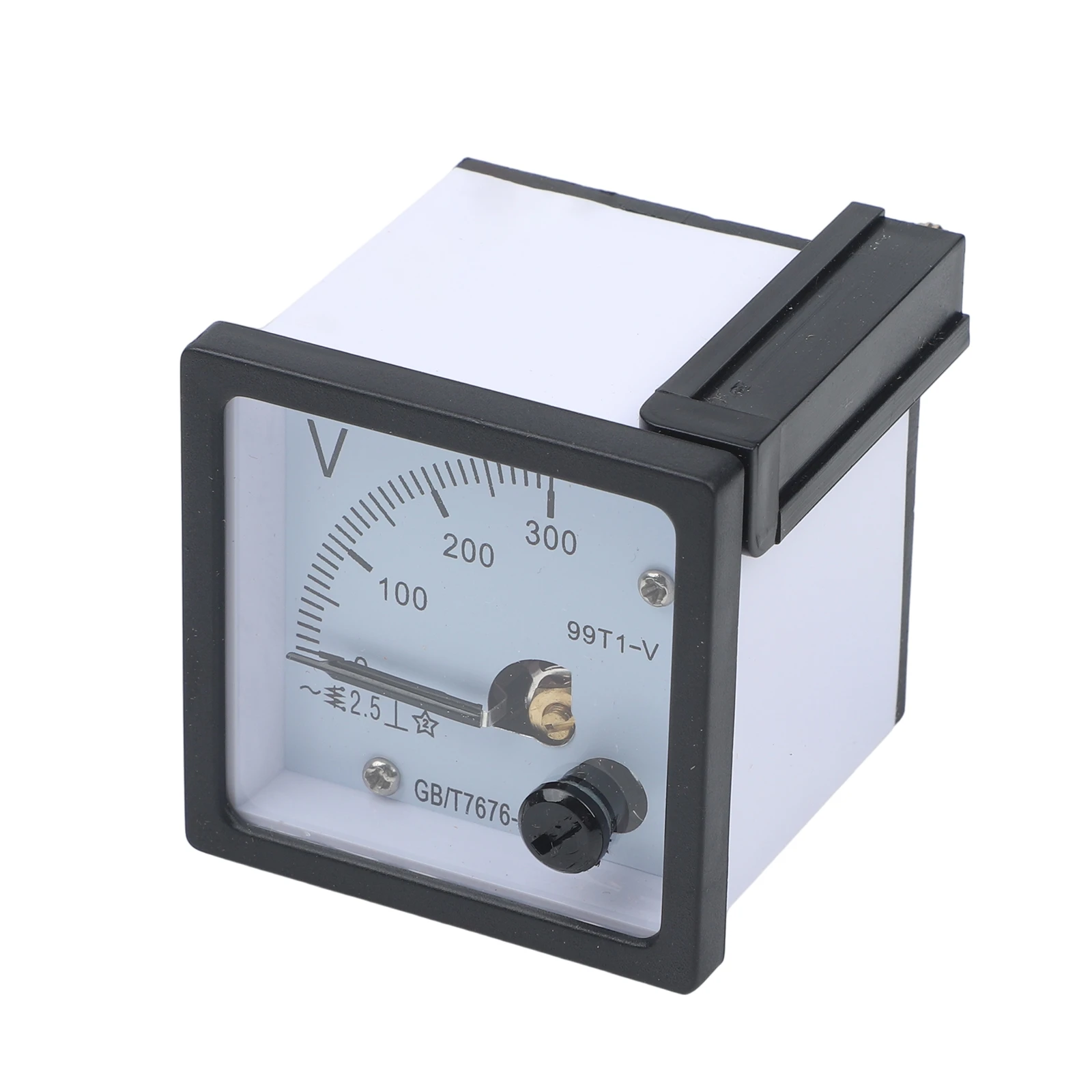99T1-A Analog Panel Voltmeter AC 250V 300V 450V Class 1.5 Accuracy 4x4cm Face Industrial Power Control Equipment Testing Meter