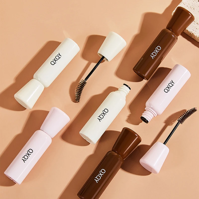 QXQY color waterproof eyebrow cream, shallow eyebrow Korean makeup, three-dimensional wild eyebrow, not easy to stain
