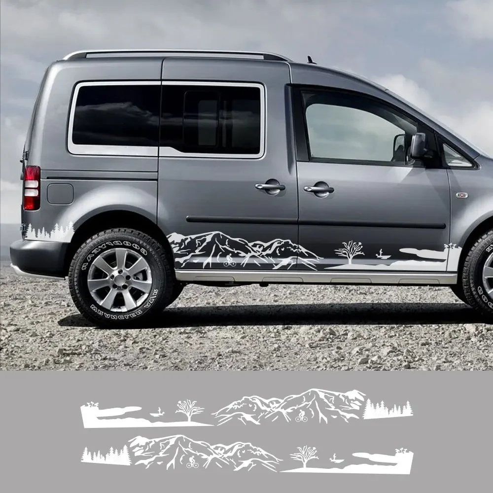 

Car Stickers Vinyl Decals Camper Van Graphics Auto Styling Accessories For Volkswagen VW Caddy MK1 MK2 MK3 MK4 4 3 2 Maxi Kombi