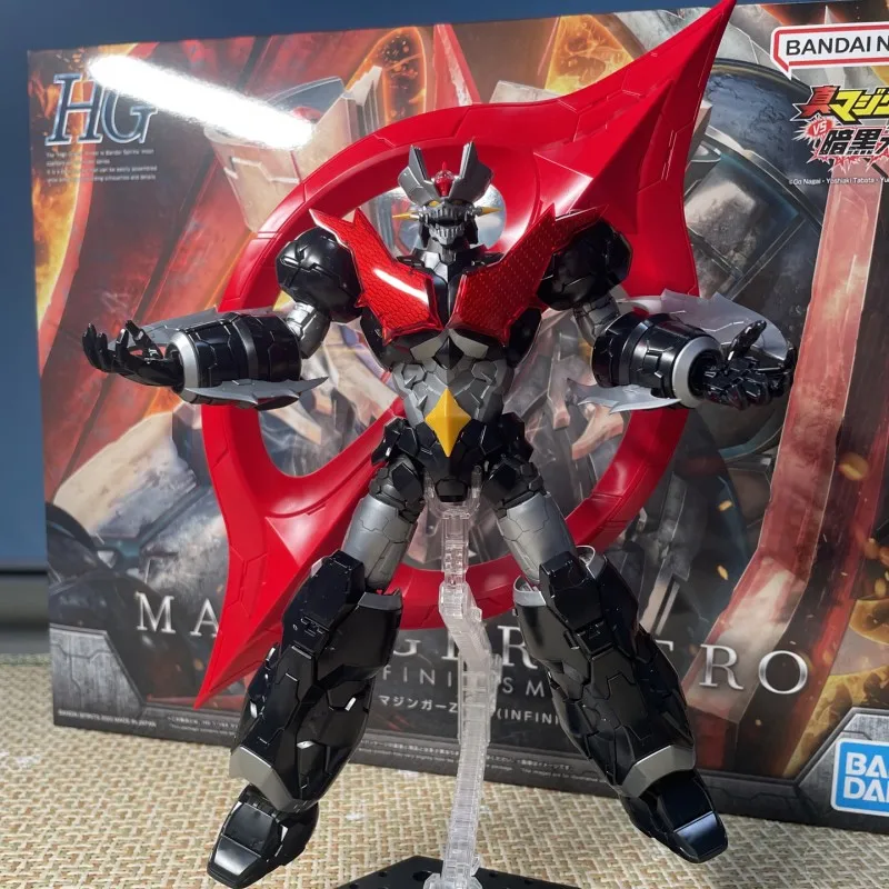 

Bandai Genuine Figure Mazinger Z Model Kit Anime Figures Hg 1/144 Mazinger Zero Infinitism Collection Model Action Cool Figures