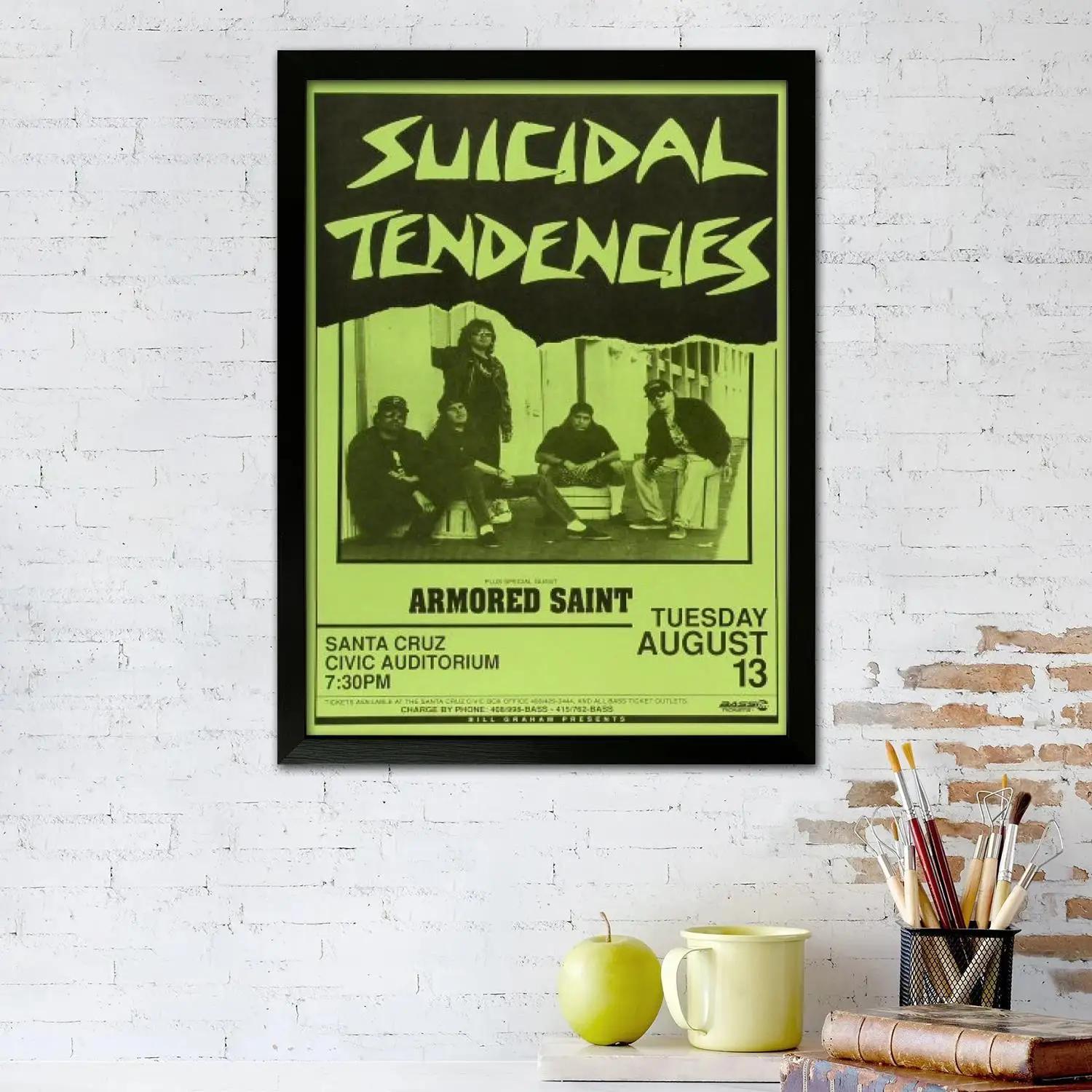 Póster artístico en lienzo de tendencias suicidas, arte de pared, impresión de imágenes, familia moderna, decoración de dormitorio, carteles, pintura decorativa