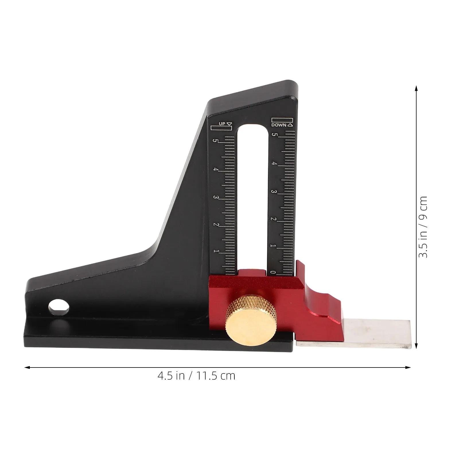 Woodworking Precision Measuring Ruler Tool Halloween Christmas Diy Woodwork Carpenters Furniture Maker Depth Setup Blocks