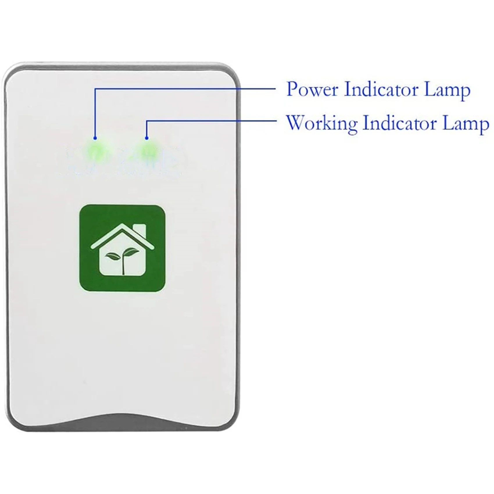 

Съемный очиститель воздуха ABBK-Negative Generator с максимальной производительностью - до 32 миллионов отрицательных ионов в секунду, 6 шт., с американской вилкой.
