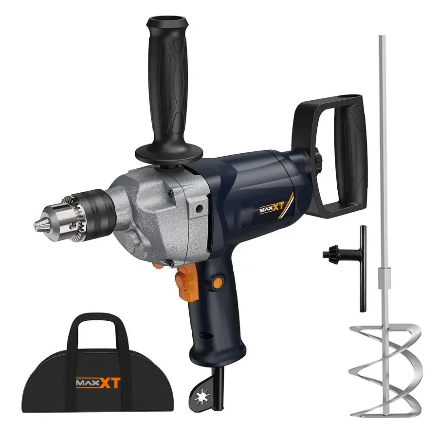 

Drill Mixer Set with Spade Handle 1 2 inch Electric Corded Mixing Drill Machine 9A Motor Concrete Mud Mixer
