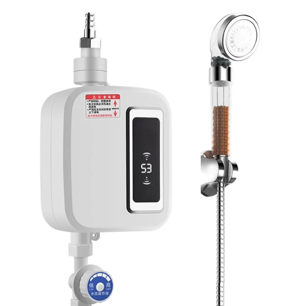 

Household Mini Shower Instant Heating Machine Thermostatic Water Heater Fast heat Electric Water Heating Machine